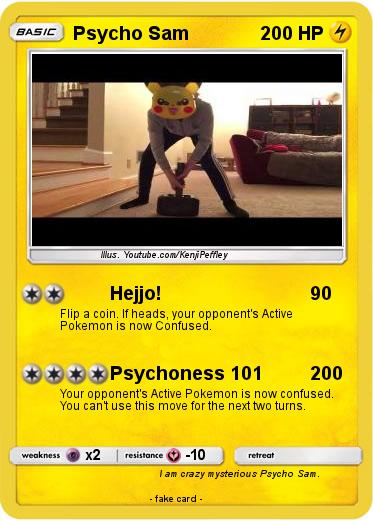 Pokemon Psycho Sam