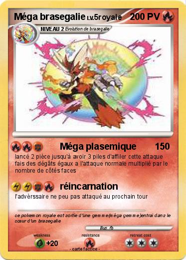 Pokemon Méga brasegalie