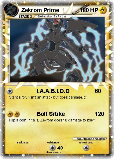 Pokemon Zekrom Prime