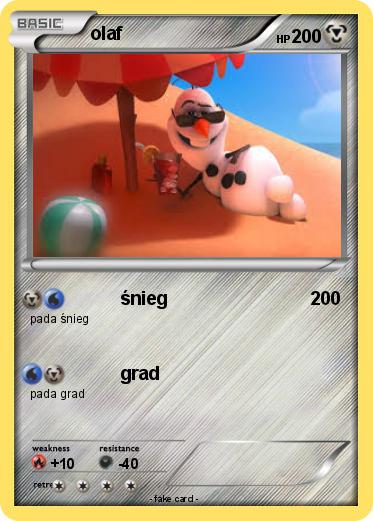 Pokemon olaf