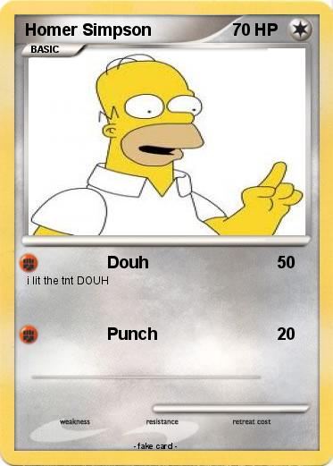 Pokemon Homer Simpson