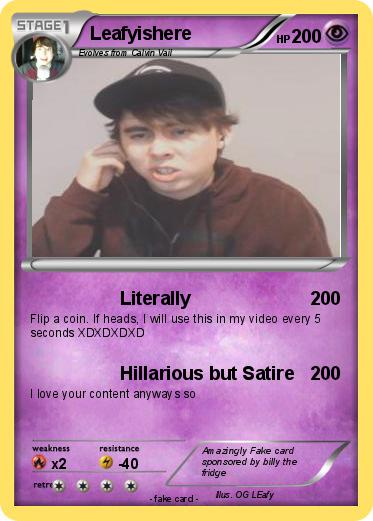 Pokemon Leafyishere