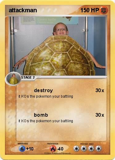 Pokemon attackman