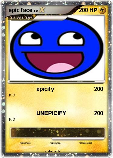 Pokemon epic face