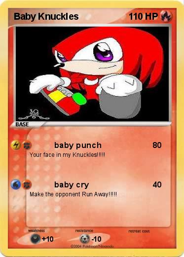 Pokemon Baby Knuckles