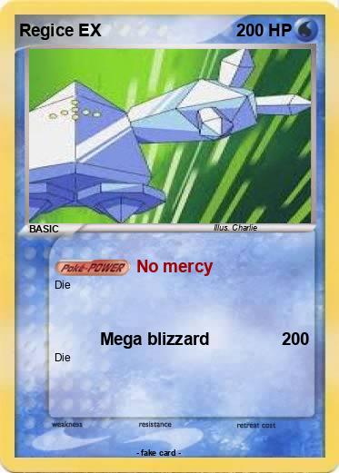 Pokemon Regice EX