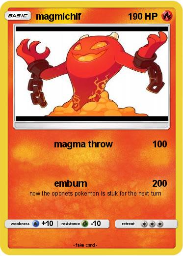 Pokemon magmichif