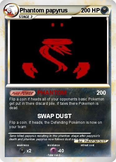 Pokemon Phantom papyrus