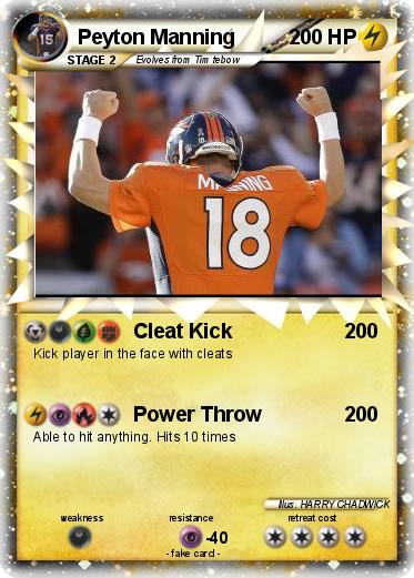 Pokemon Peyton Manning