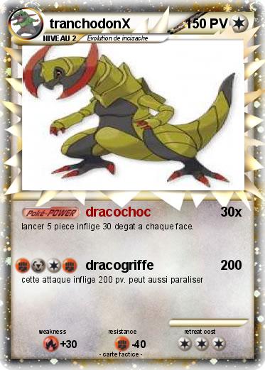 Pokemon tranchodonX