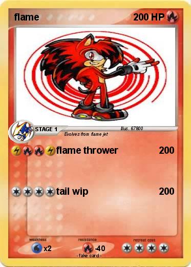 Pokemon flame