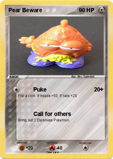 Pokemon Pear Beware