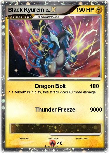 Pokemon Black Kyurem
