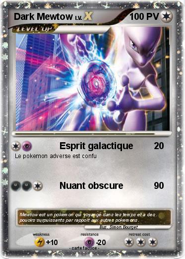 Pokemon Dark Mewtow