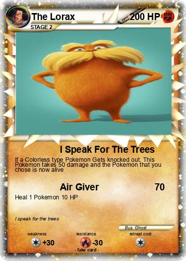 Pokemon The Lorax