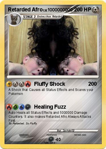Pokemon Retarded Afro