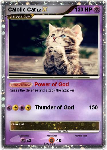 Pokemon Catolic Cat