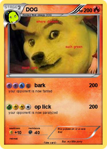 Pokemon DOG