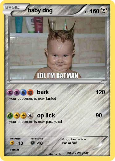 Pokemon baby dog