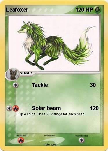 Pokemon Leafoxer