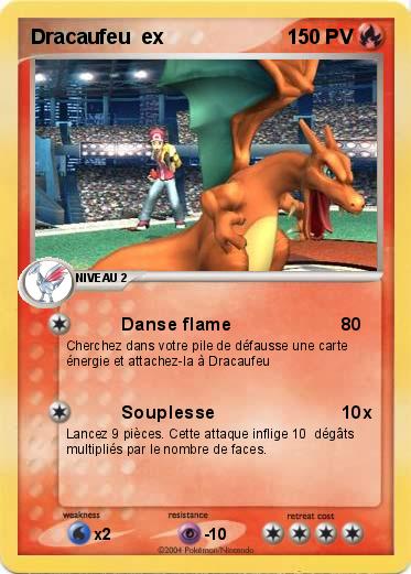 Pokemon Dracaufeu  ex