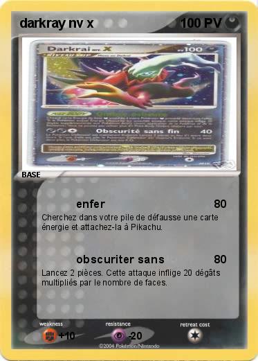 Pokemon darkray nv x
