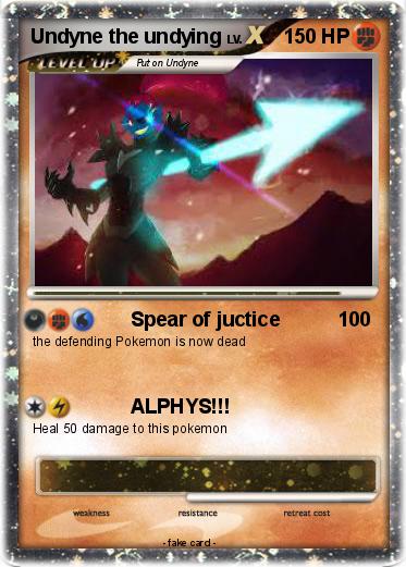 Pokemon Undyne the undying