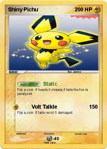 Pokemon Shiny Pichu