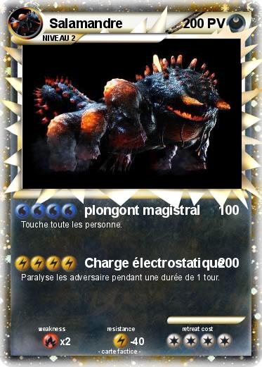 Pokemon Salamandre