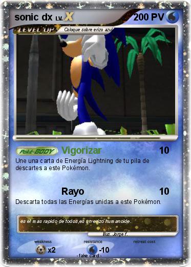 Pokemon sonic dx