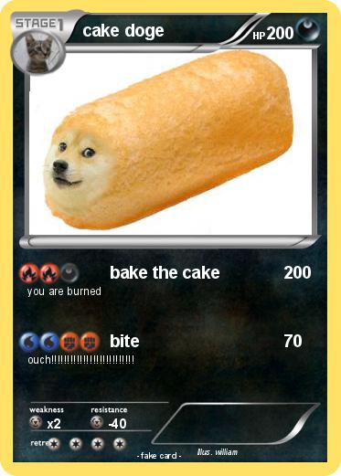 Pokemon cake doge