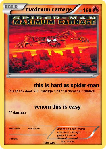Pokemon maximum carnage