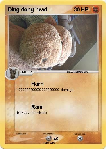 Pokemon Ding dong head