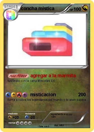Pokemon concha mistica