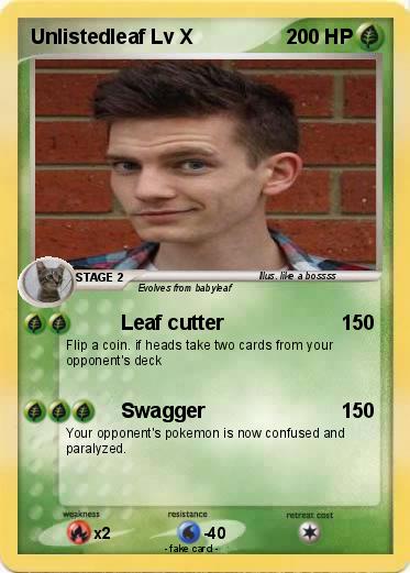 Pokemon Unlistedleaf Lv X