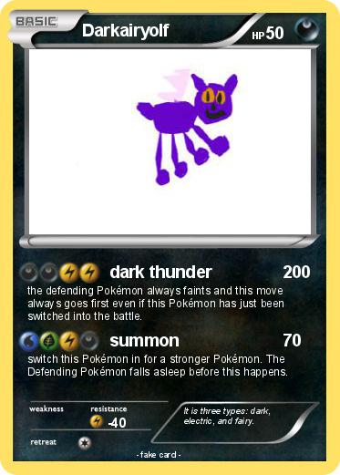 Pokemon Darkairyolf