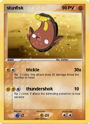 Pokemon stunfisk