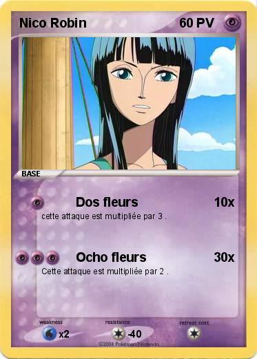 Pokemon Nico Robin