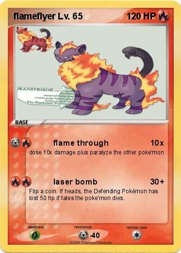 Pokemon flameflyer Lv. 65