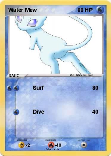 Pokemon Water Mew