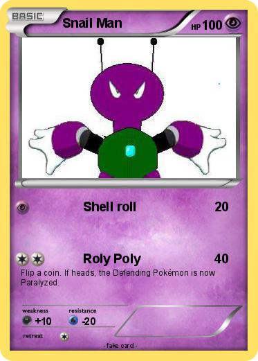 Pokemon Snail Man
