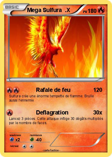 Pokemon Mega Sulfura  .X