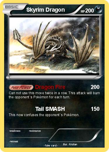 Pokemon Skyrim Dragon