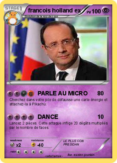 Pokemon francois holland ex