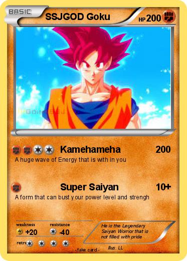 Pokemon SSJGOD Goku