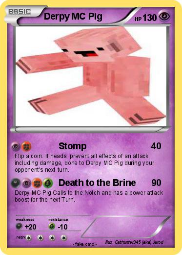 Pokemon Derpy MC Pig