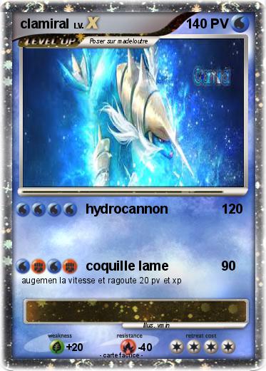 Pokemon clamiral