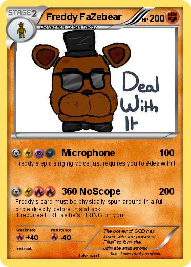 Pokemon Freddy FaZebear