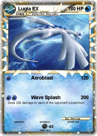 Pokemon Lugia EX