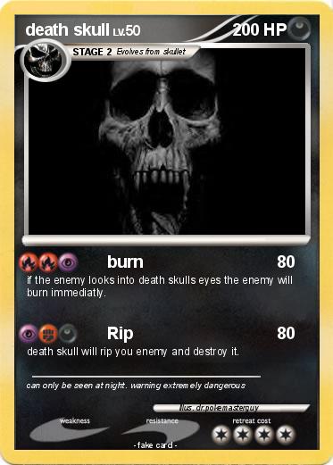 Pokemon death skull